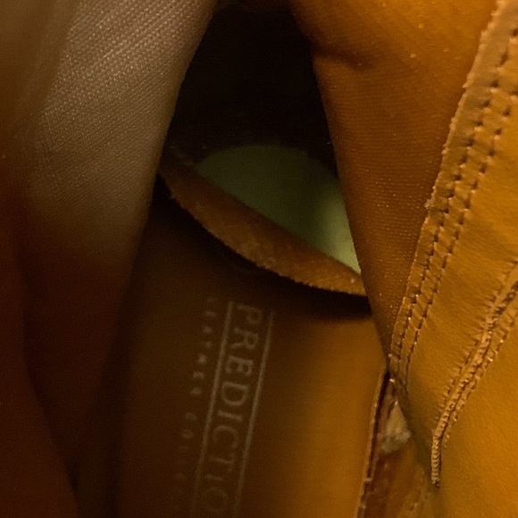 Predictions size 5 camel color suede fringe Ankle boots - Picture 8 of 10